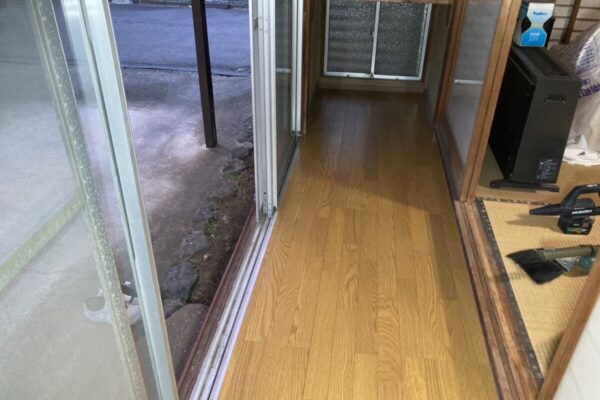 静岡県伊豆市　M様邸　床リフォーム　フローリングの張り替え　劣化がひどい場合は張り替えがおすすめ